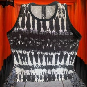 Pre Owned Women’s Liverpool Los Angeles Tye Dye Tank Top Shirt Sz Med Abstract